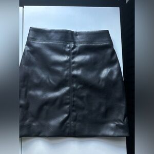 H&M Leather Skirt